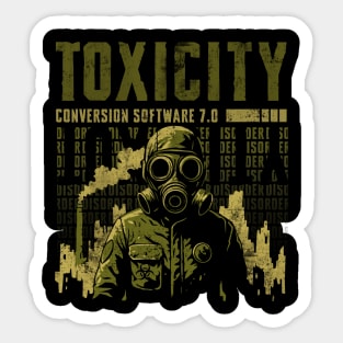 TOXICITY Sticker